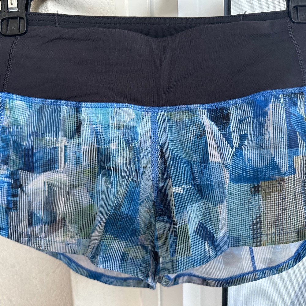 Lululemon Speed Shorts Size 2